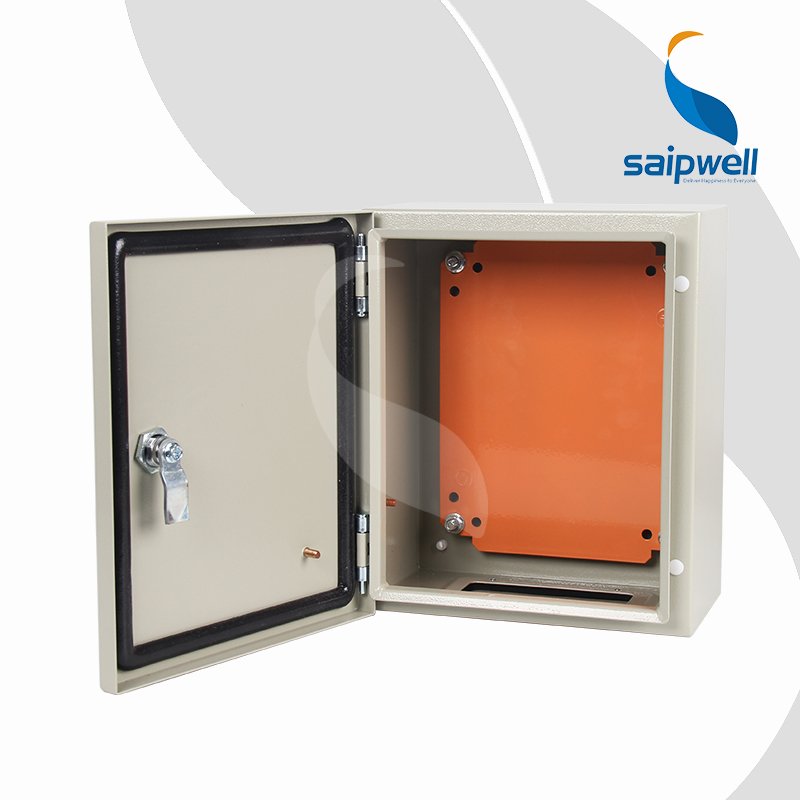 Custom made large size steel metal box outdoor TV weatherproof enclosure IP66 RAL7035 RAL7032