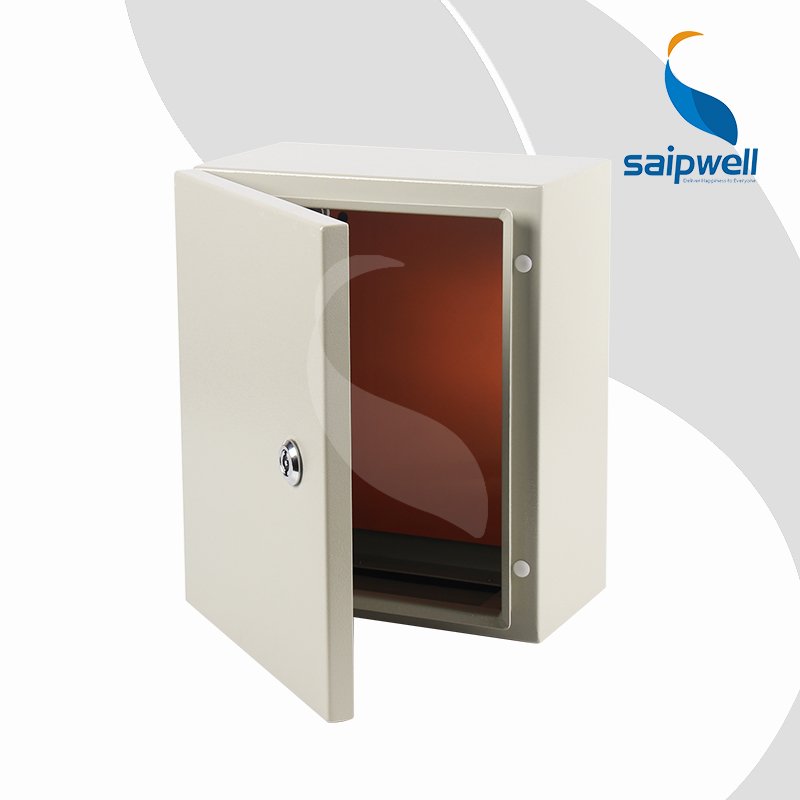 Custom made large size steel metal box outdoor TV weatherproof enclosure IP66 RAL7035 RAL7032