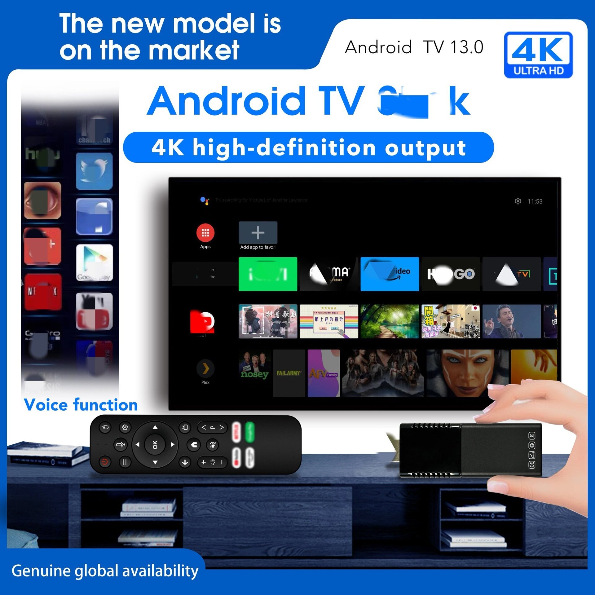 MX10-F5 ATV System TV Set Top Box Video Player Home TV BOX