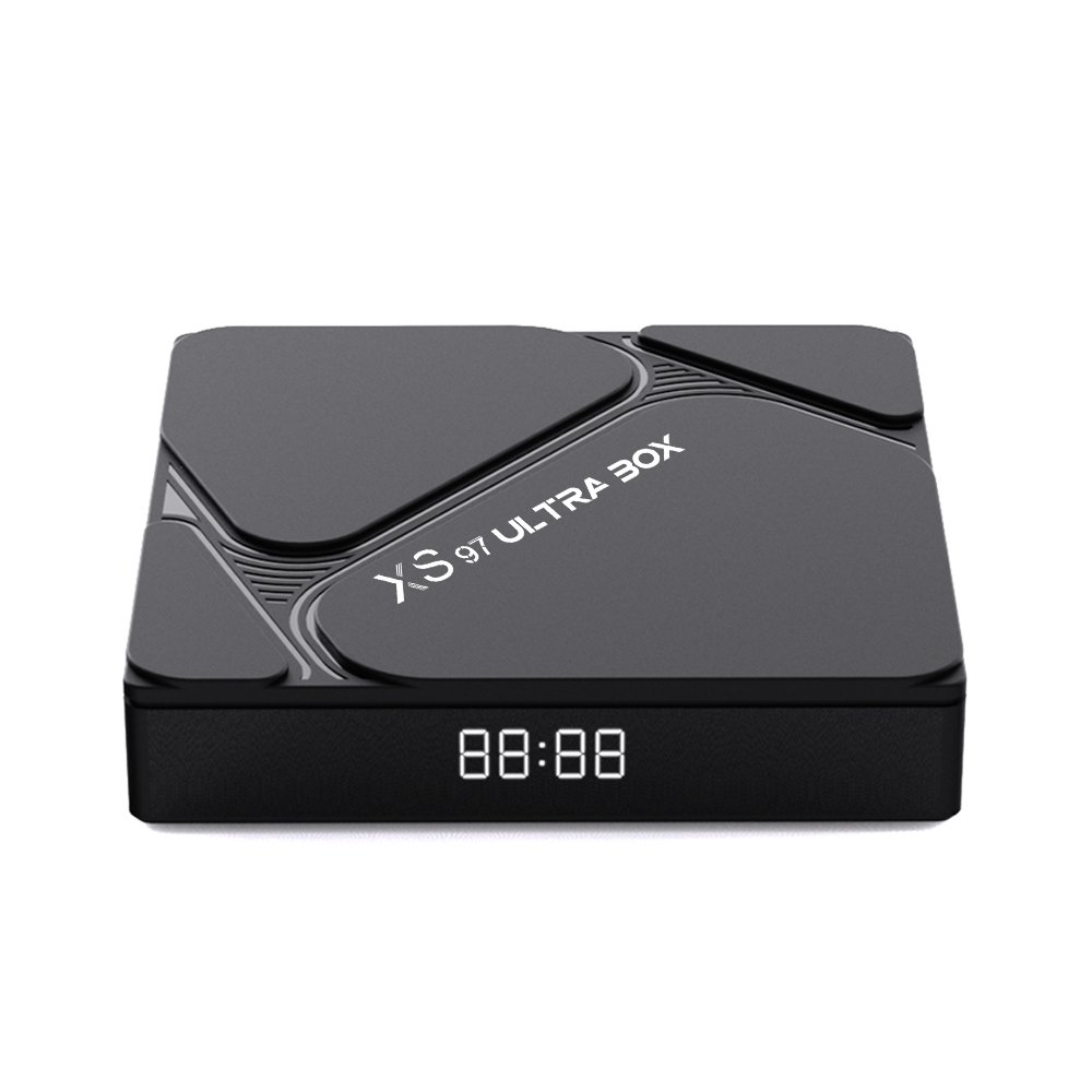 New custom logo 4+32GB IPTV TV set top Box XS97 ULTRA BOX android 11