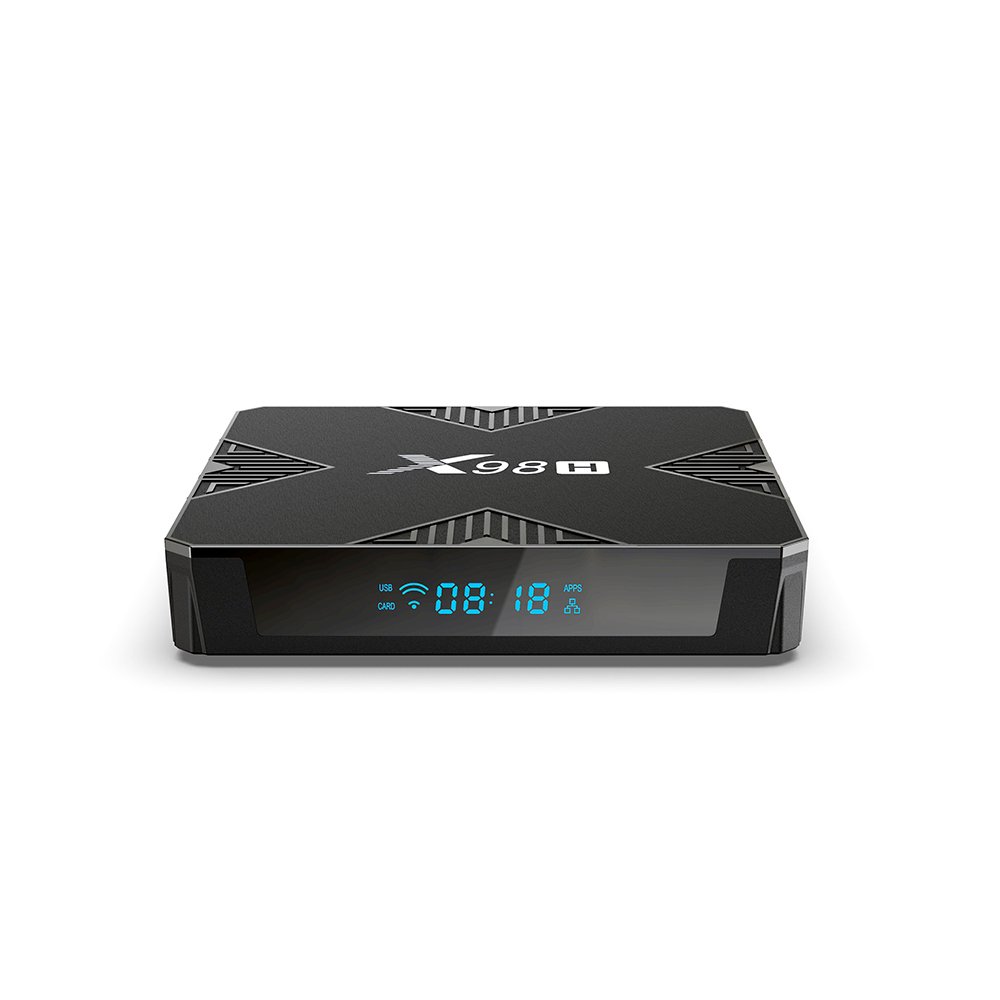 X98H Android 12 TV Box Allwinner H618 6K Set Top Box