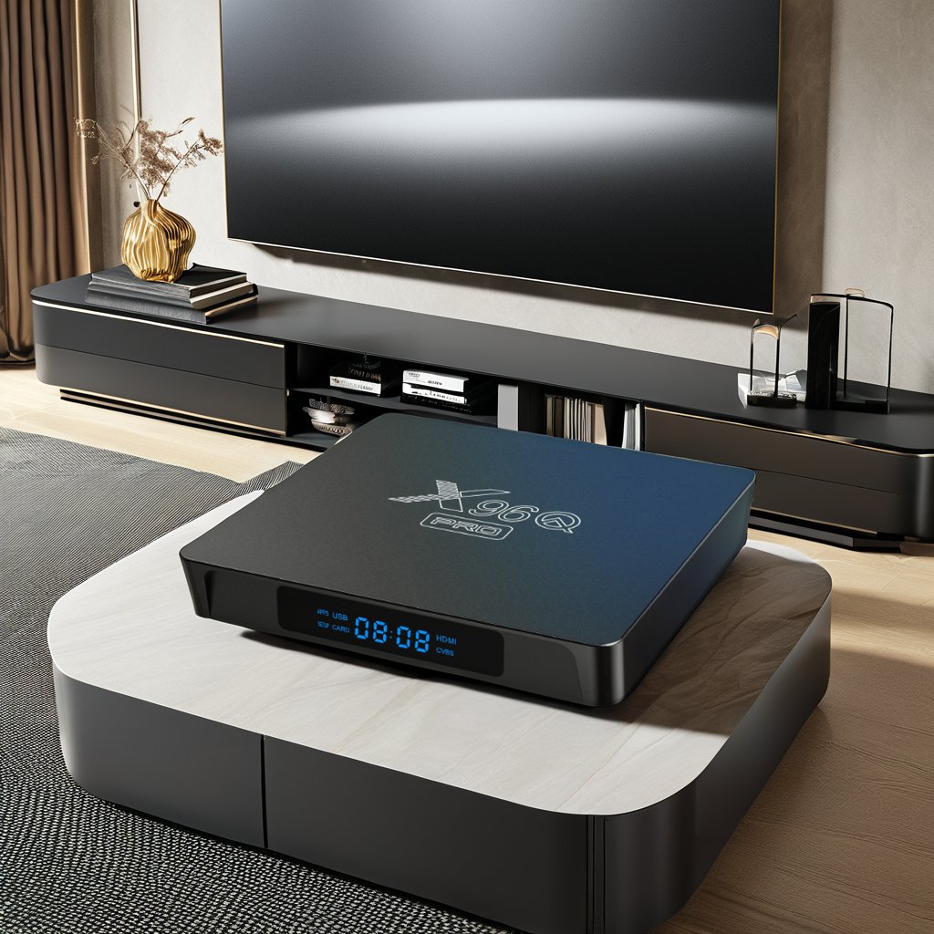 Factory Price Android X96Q Pro Smart TV Box 2.4G Quad Core 4K 1GB 8GB/2GB 16GB Original H313 Chip Android 10 Operating System