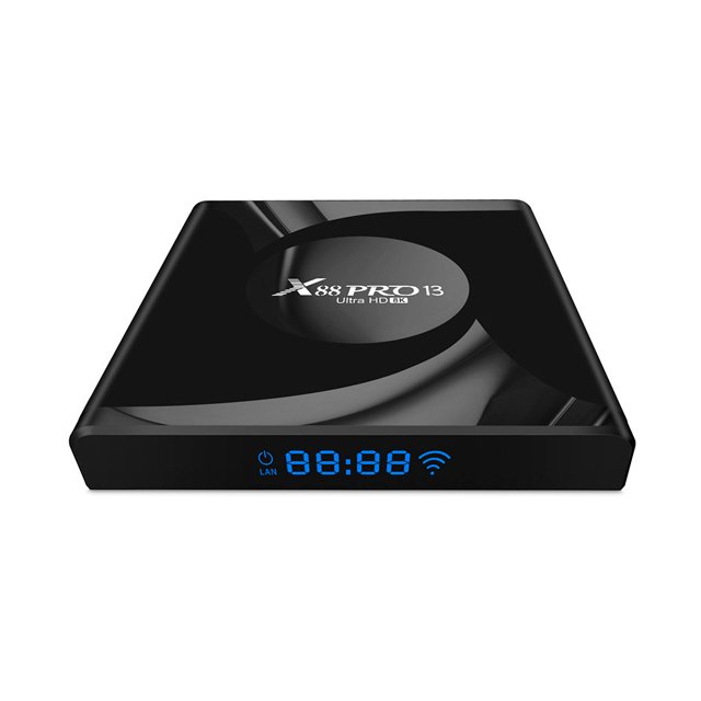 HD TV X88 PRO 13 set-top box Android 13 RK3528 WIFI 6 4Gb/64G Bluetooth HD T VBOX