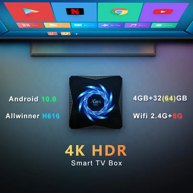 Datoo Stable Livego Android 4k X96Q MAX Free Trial Set Top Box Xtream panel Player for set top box