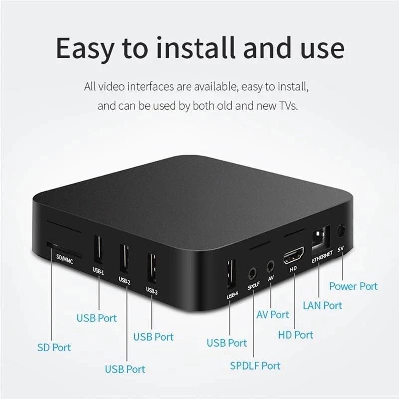 Cheap Set Top Box MXQ PRO 4K Media Player IPTV Android TV Box 3D Smart TV Box With 2.4G WiFi Remote Control