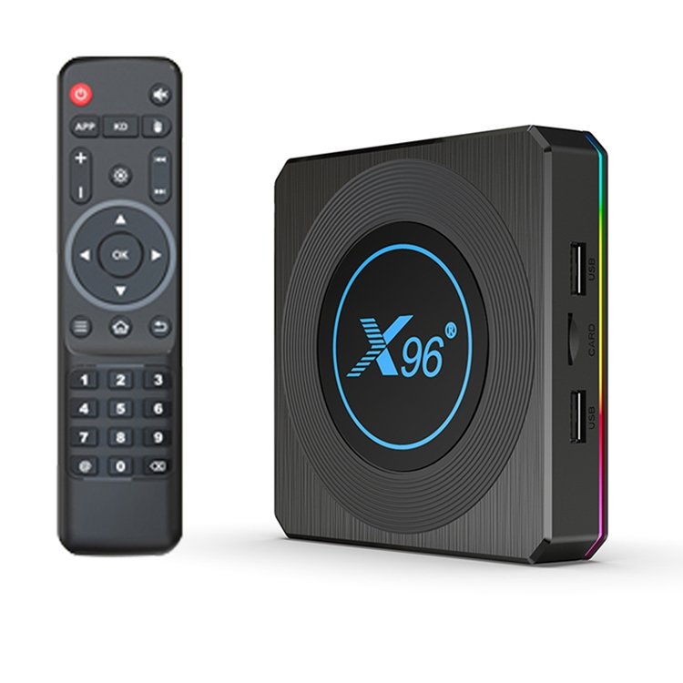Shenzhen Daqu X96 X4 Smart Set-top Box Android 11 OS Amlogic S905WX4 Chip 4G RAM 32G 64G ROM 1000M Network Port Dual WiFi TV Box
