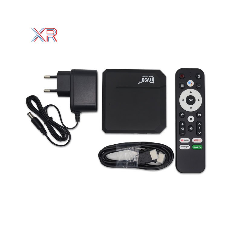 Hot Sale TV98 ATV Set Top Box 2.4G 5G Allwinner H313 quad core Android 13.0 4K hd smart TV Box Voice Remote Control