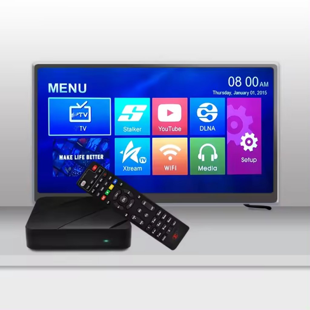 2024 Hot Selling X96 Linux iptvbox 4k Full HD Smart Tv Box mega Full HD 4k tv box Support Android Media Player