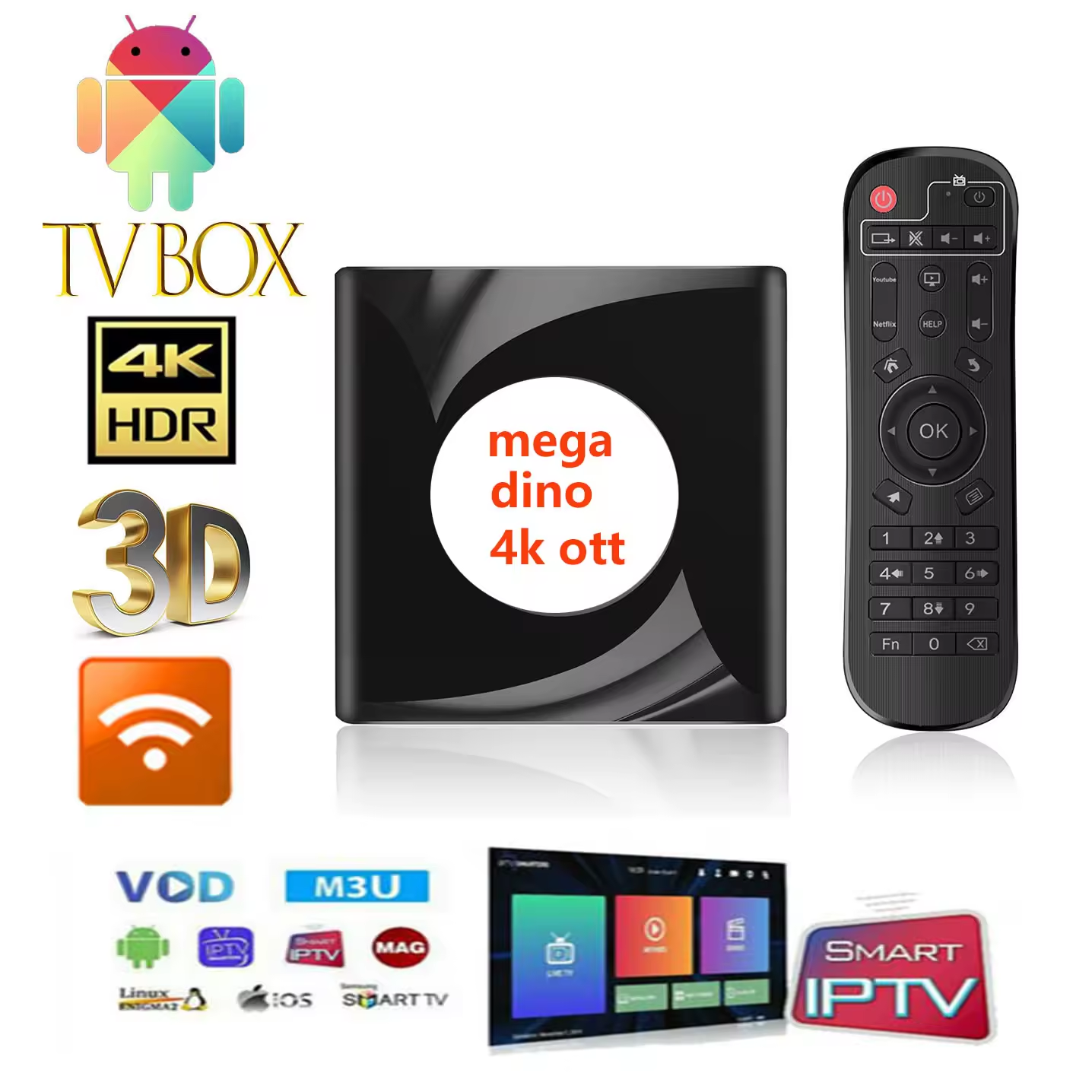 MYTV Android 11 8K TV version IPTV BOX middleware MYTV smartres 3 player Best streaming media player