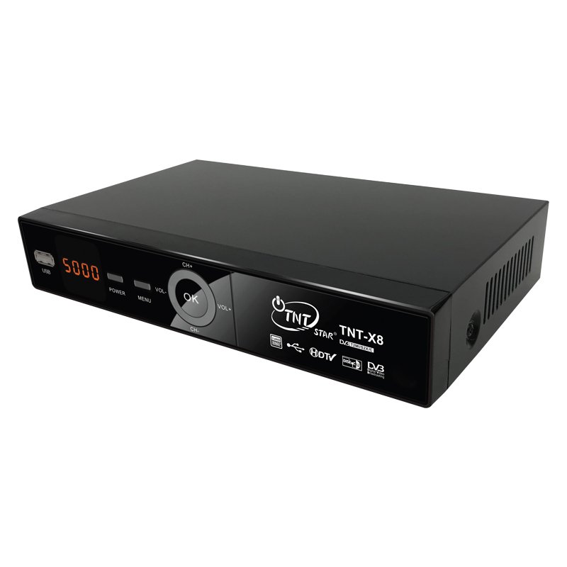 TNTSTAR TNT-X8 NEW combo digital satellite receiver cable decoder stb dvb t2 analog tv set top box with funcam Hot selling