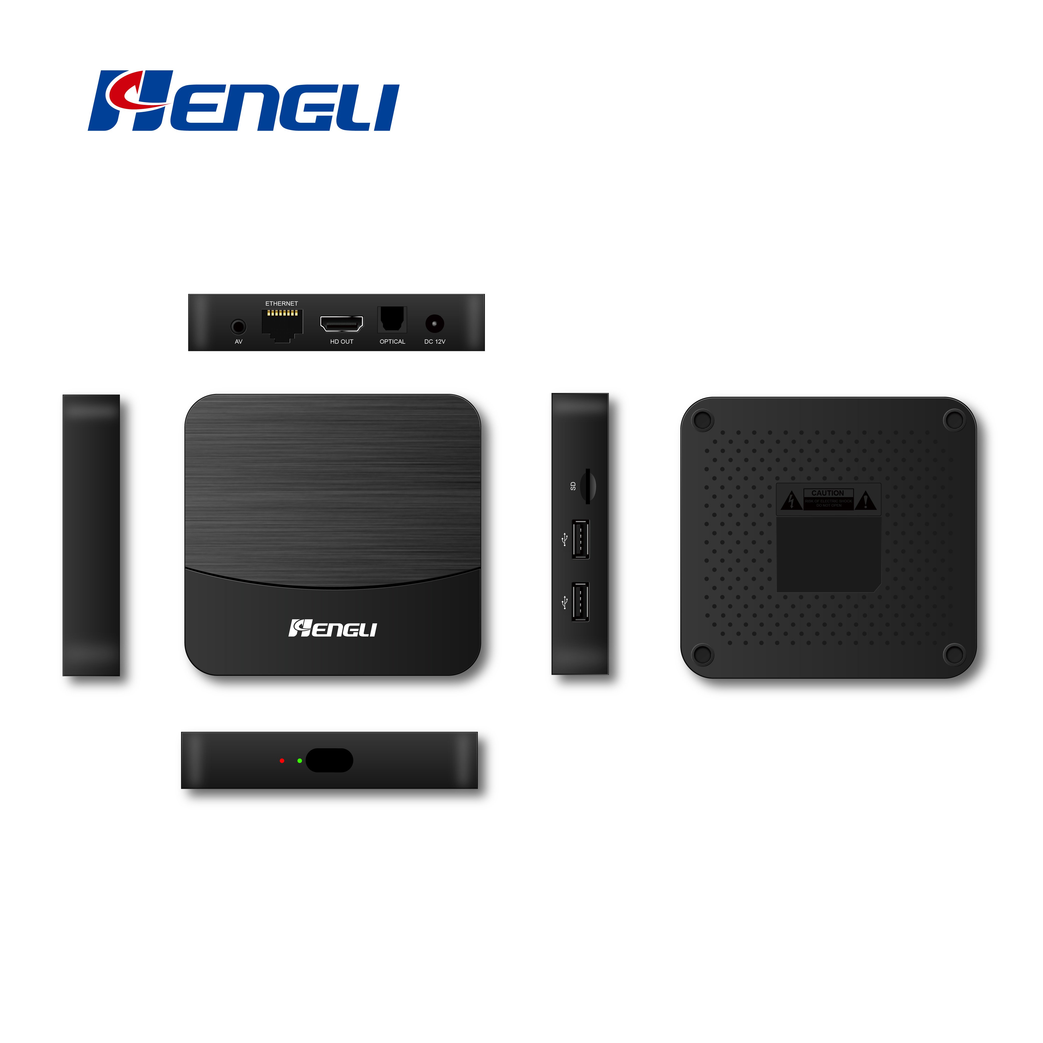 wholesale 4K set-top box full hd smart OTT android tv box with custom Logo