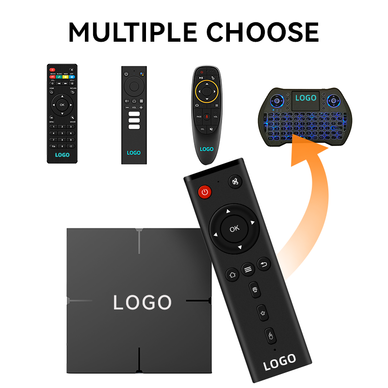 Good Quality 4k Smart TV Box Quad Core bT 5.0 Amlogic S905X3 IP TV Set Top Box OTT HD Android 11 Remote Control Android TV Box