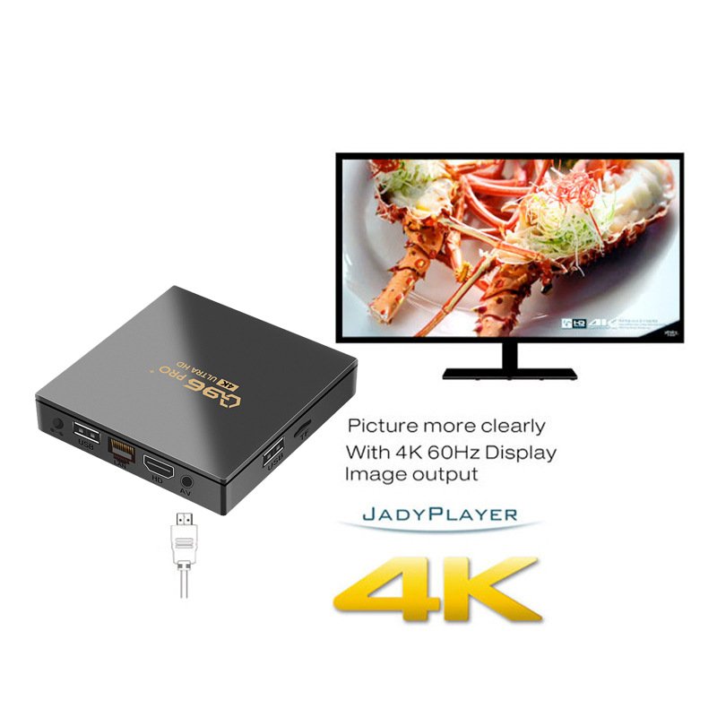 TD-Q96 Pro+ Smart TV Box Android 11 Allwinner H313 Quad Core 2.4G WIFI 4K Set Top Box Media Player H.265 Home Theater iptv box