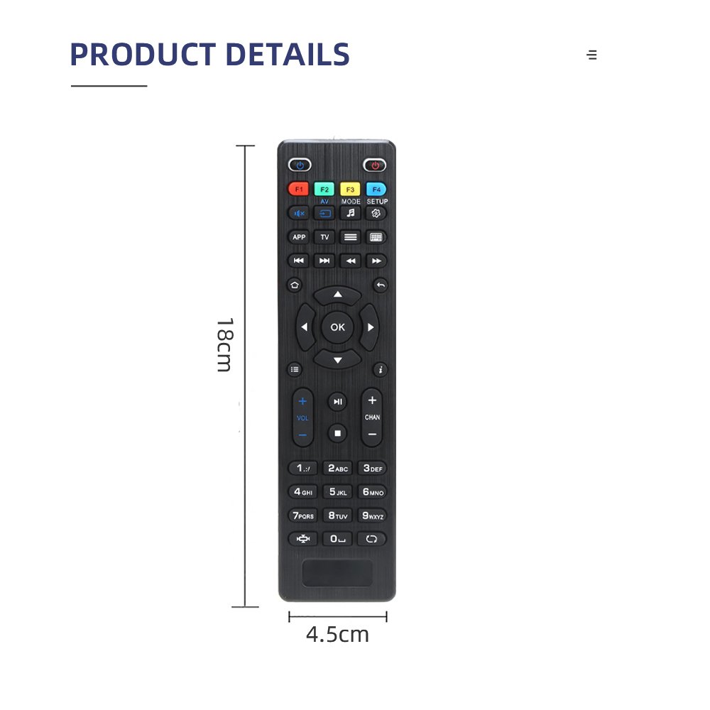 MAG250 Replacement Remote Control for Mag254 Mag256 Mag250 Mag257 IPTV STB Linux TV Box Remote Controller