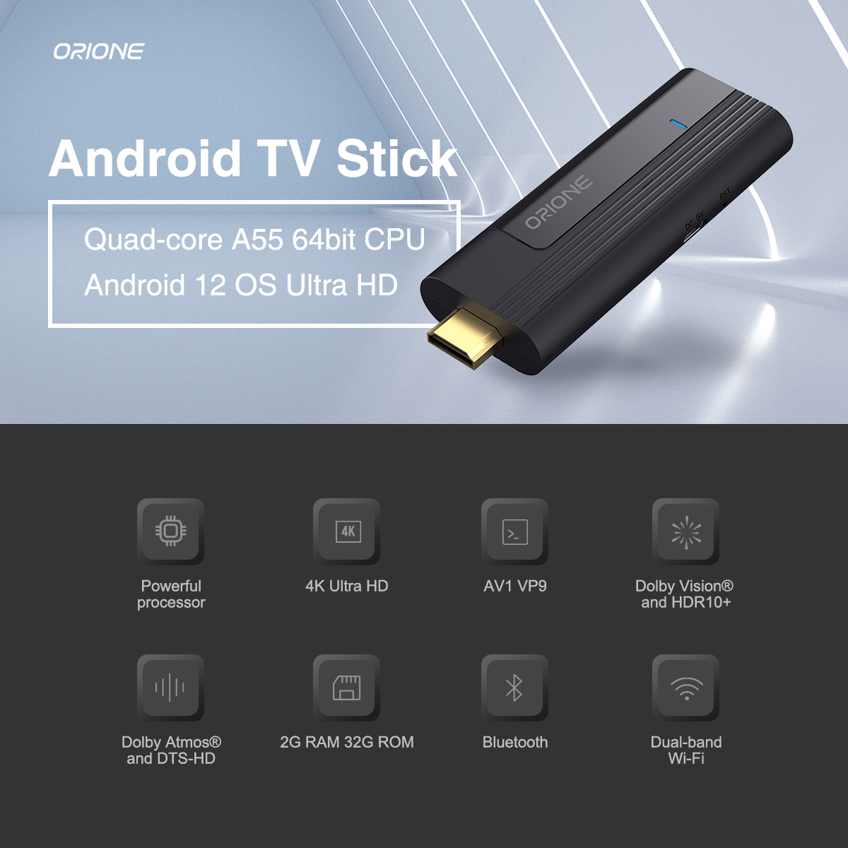 Hot STB Box ott tv stick OEM factory Android 11 2G RAM 16GB Set top Box S905Y4 FTA Dual-WiFi OEM factory Quad-core m3u tv dongle