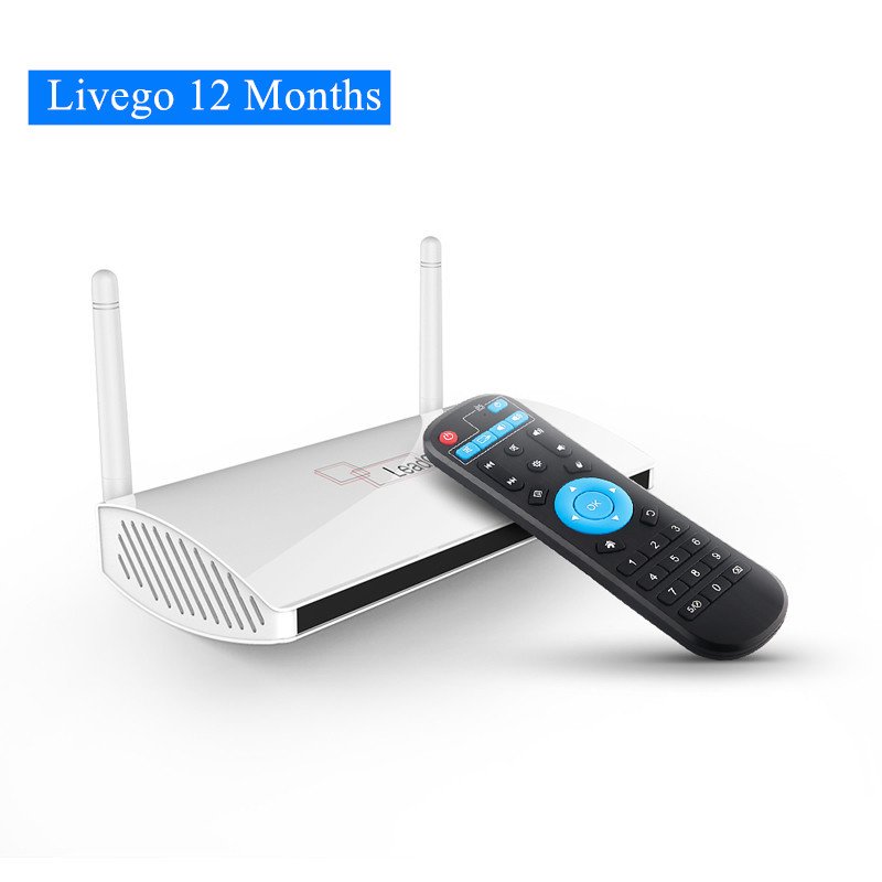 New Leadcool Set Top Box Livego 4K Android 9.0 Smart TV Box S905W Quad Core 1G 8G Memory 2.4G WiFi 12 Months Warranty