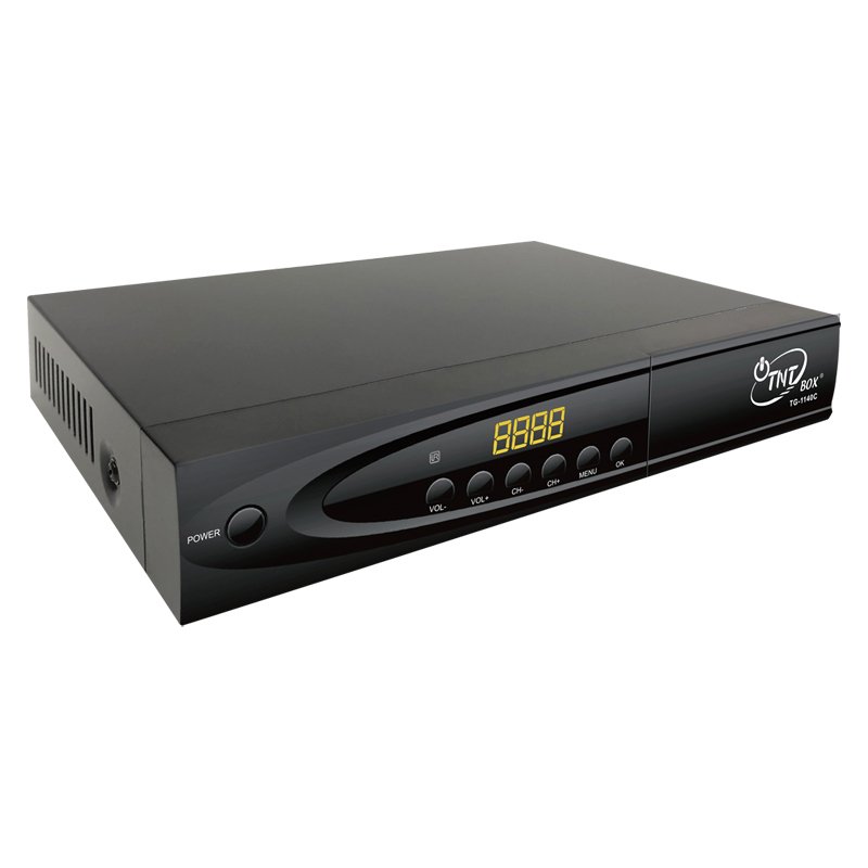 TNTBOX-TC-1140C New combo digital satellite receiver dvb-s2 dvb-t2 mp4 decoder deviser c30 dvb-c meter set-top box 6/64