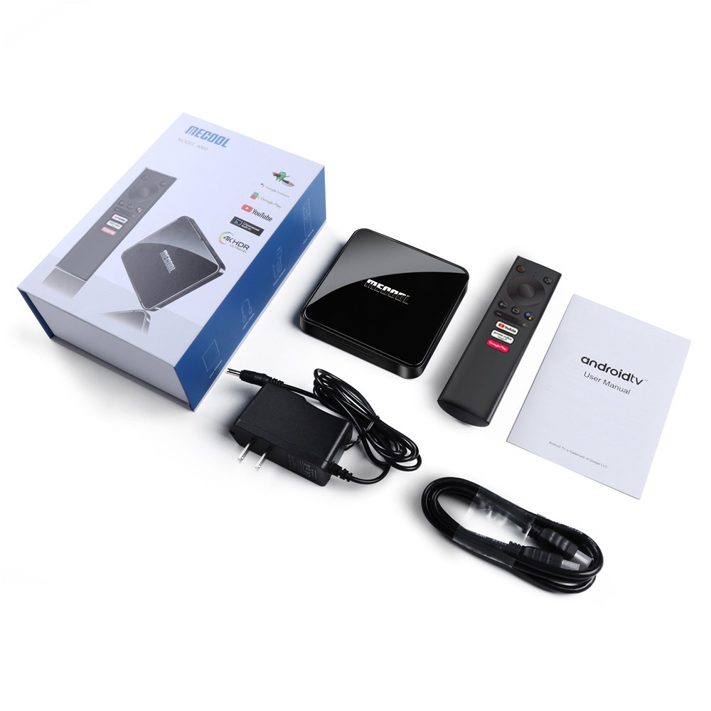 Wholesale MECOOL KM3 Google Certified Android 10 Amlogic S905x 4GB Ram 64GB Rom Android TV Box Set Top Box