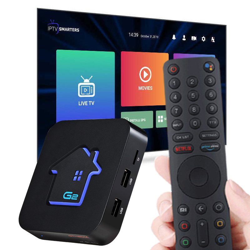 Max mega extra IP-TV box wifi Set Top TV Box Android 4K Smart Tv iptv box