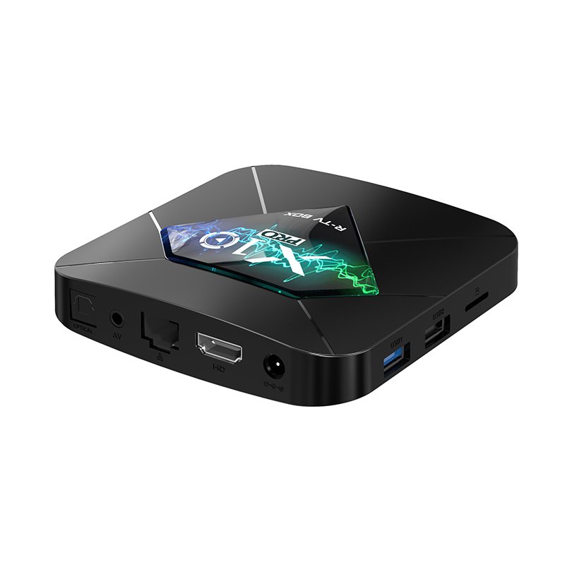 2020 New X10 PRO Smart TV Set-Top Box WiFi + BT 2.4G / 5.8G smart tv box android 4k