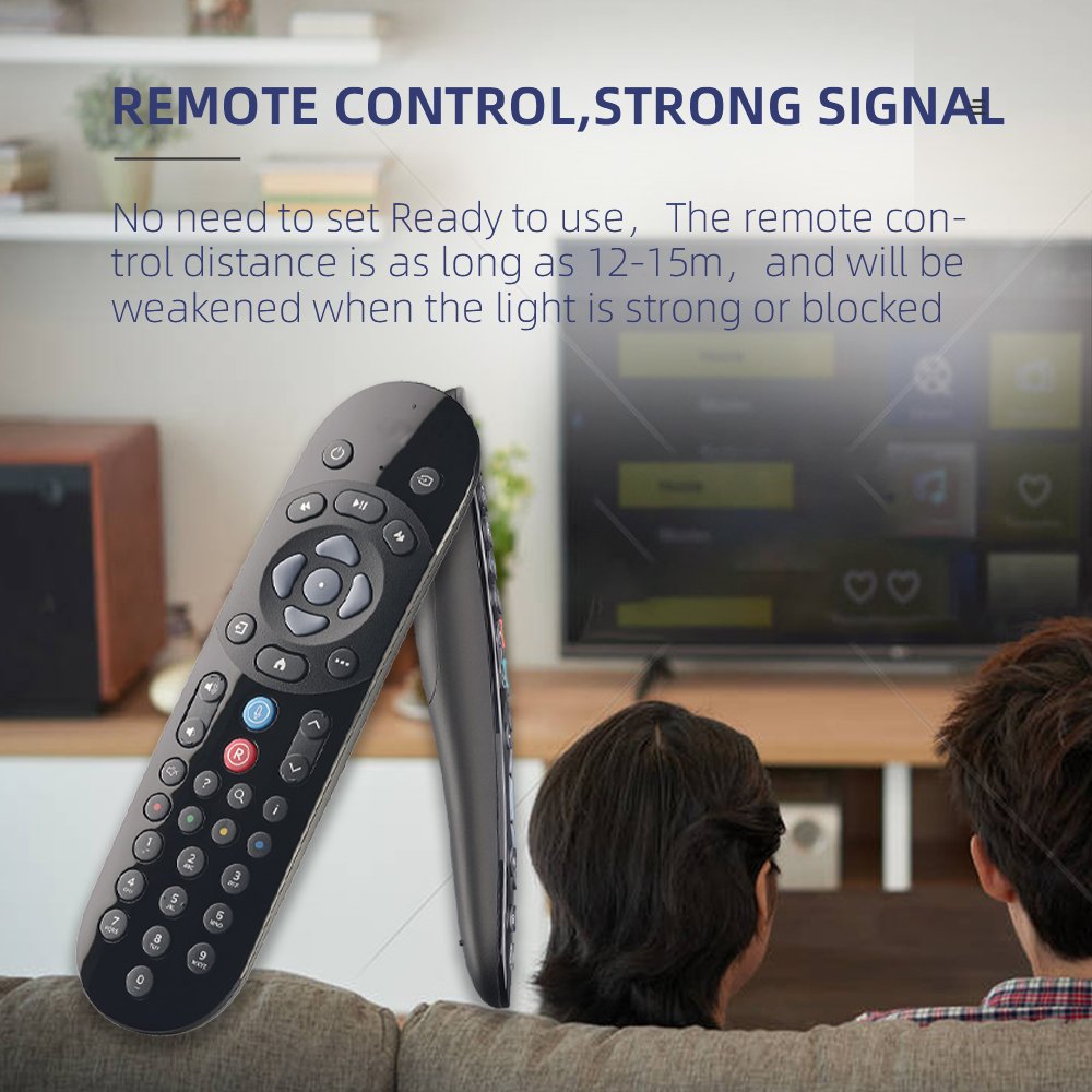 A high-quality new universal IR remote control alternative for Sky Q set-top box remotes