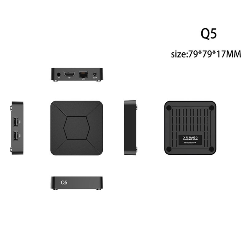 Android Player Set top Boxes Android box Q5 Android 13 ATV Allwinner H313 4K Smart TV Box