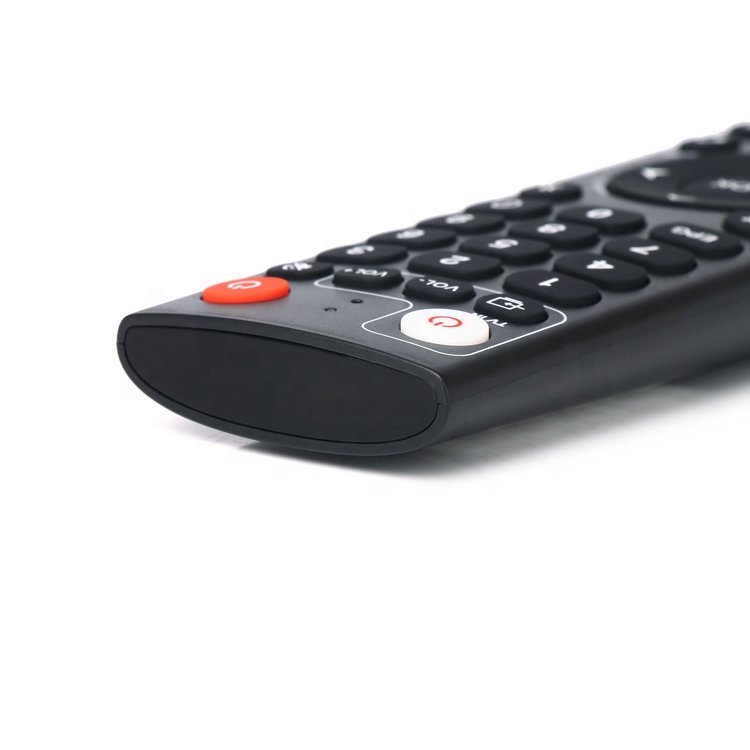 custom IR android tv box remote control with 44 buttons learning controller