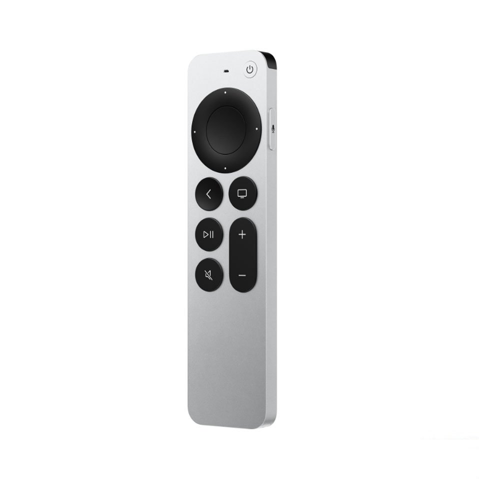 Latest Generation Siri Remote Control for Apple Set Top Box New Replacement Silver ABS Material RF Wireless Communication