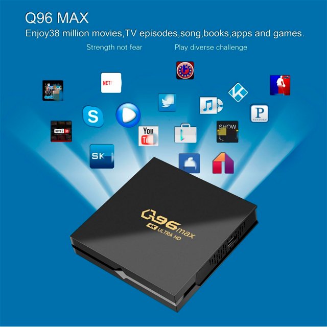 HD Q96 MAX s905 Android Video Box 4K Network Set Top Box TV