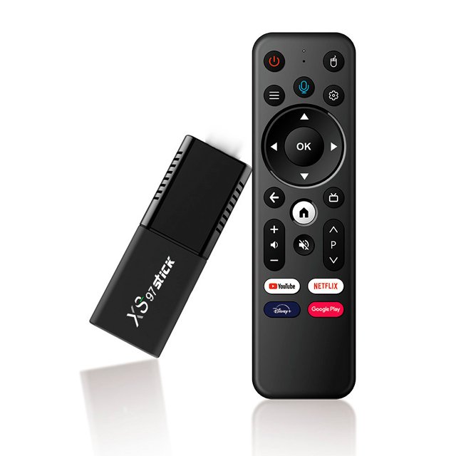 XS97 network TV set-top box dongle foreign trade Android TV box Bluetooth voice TV box