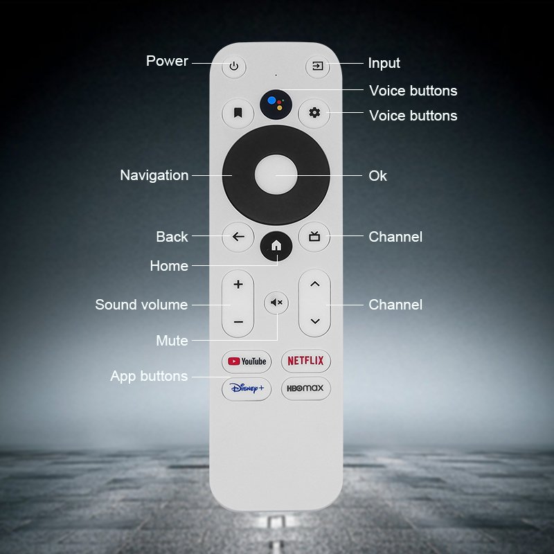 Wholesale TV Remote Control KM2 Replacement Universal Smart Google TV Remote ONN Mecool Android TV Box Voice Remote Control