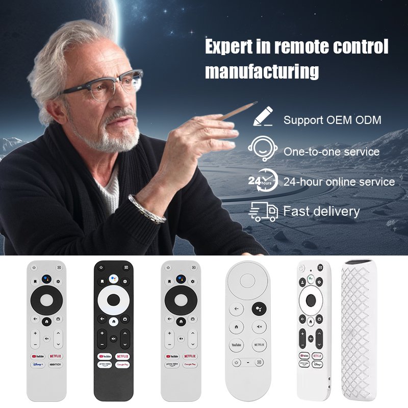 Wholesale TV Remote Control KM2 Replacement Universal Smart Google TV Remote ONN Mecool Android TV Box Voice Remote Control