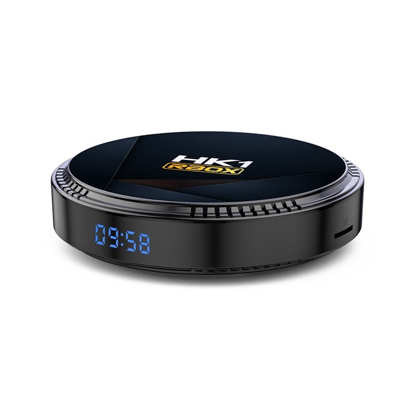 Smart TV Box HK1 RBOX-H8 High Dynamic Range Android Tv Box Android 12.0 OS Rich Interfaces Quad Core ARM Corte-x A53 2GB/16GB
