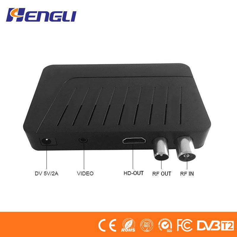 DVB T2 Digital TV Video TV Signal Receiver set top box 1080p hd decoder dvb t2