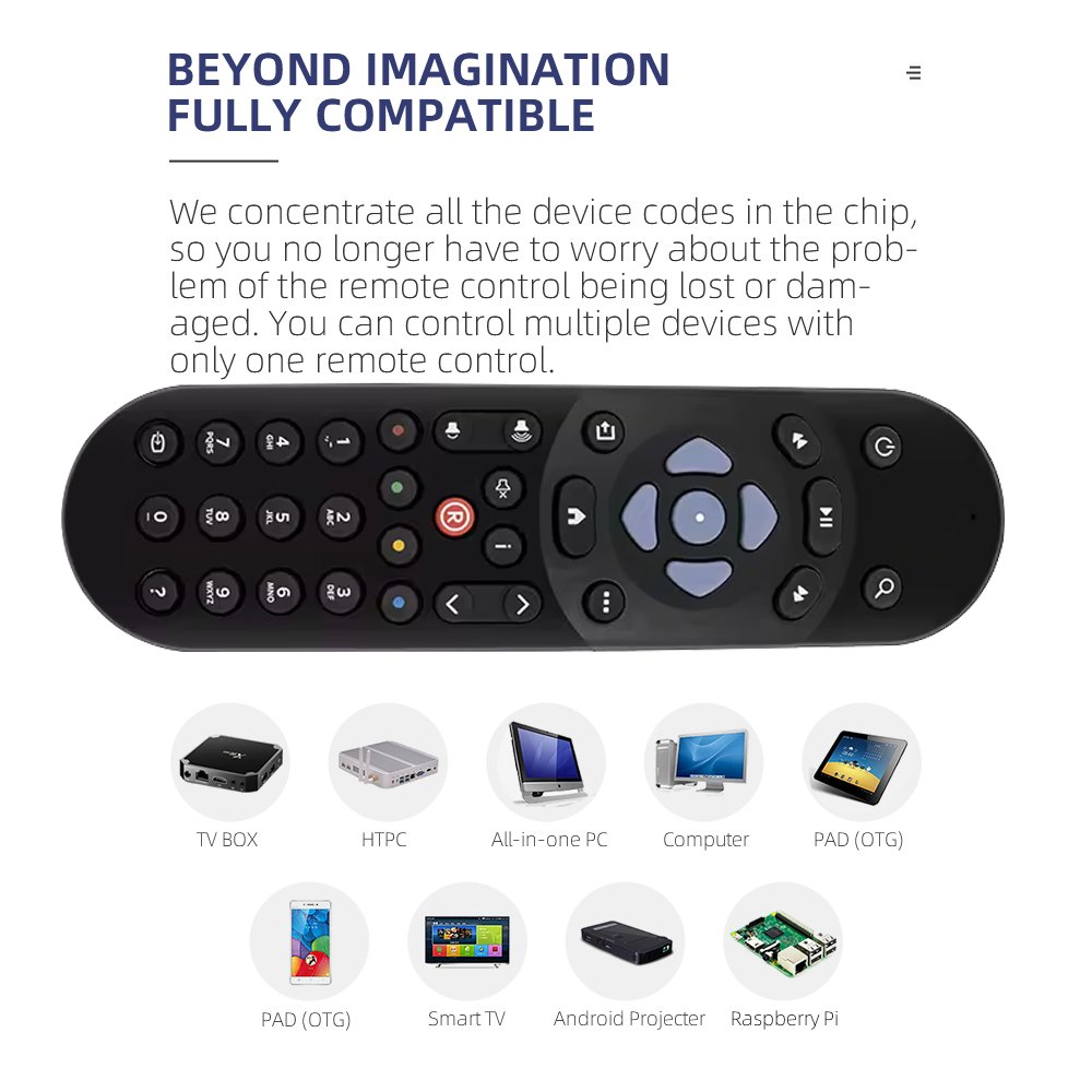 Factory Wholesale Brand Replacement Sky Set Top Box Remote Control Smart TV Box Suitable for Sky Q Remote Control Stick