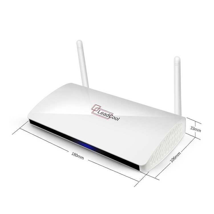 Fast Ship Leadcool S905W Settop Box 1Ram 8GB ROM Android 9.0 4K Smart Android TV Box Set-top Box
