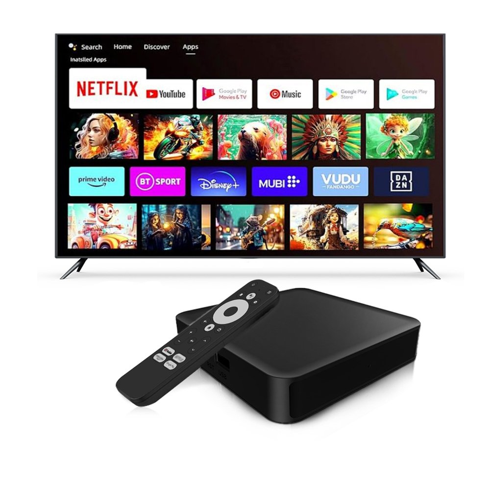 Newest Google Certified TV Streaming Box 4K Dcolor GD2 Android 12 2+32GB Google TV Android 12 smart set top box