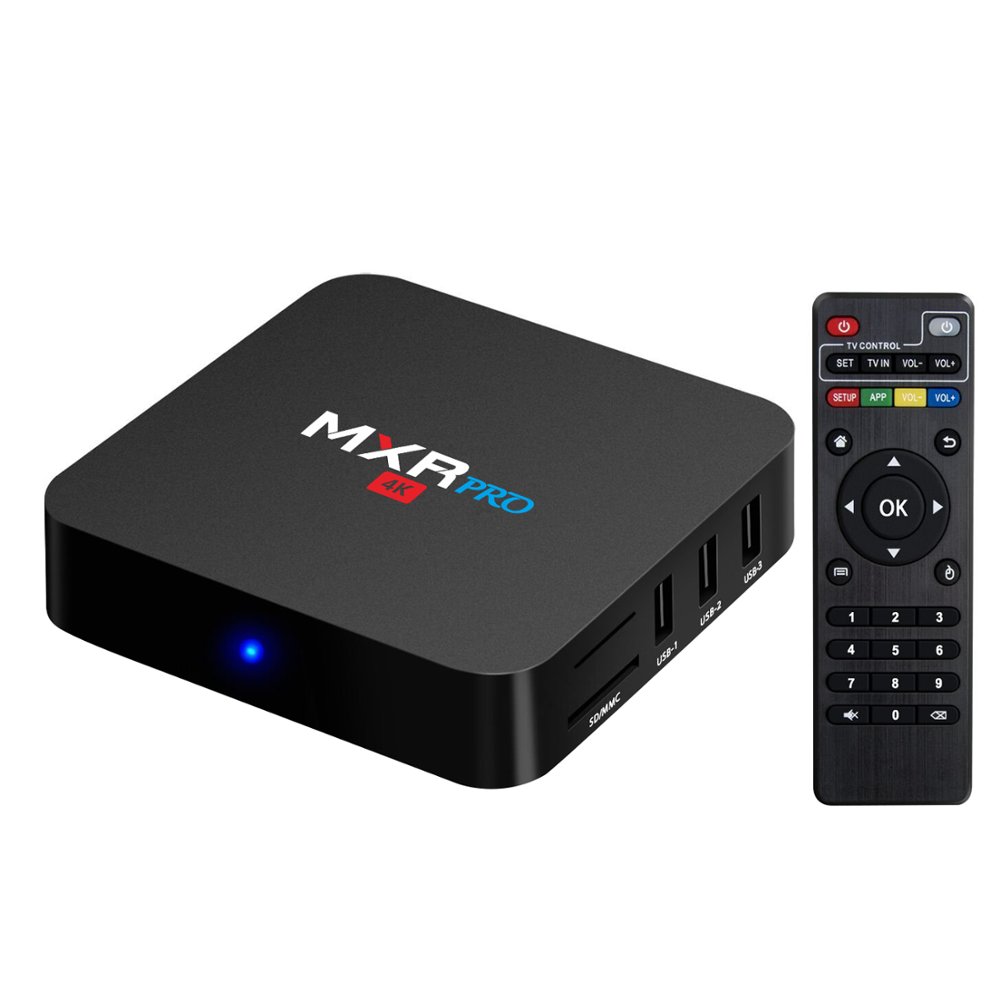 Soyeer MXR Pro RK3328 Quad-Core 64bit Cor-tex A53 Android 7.1 OTT TV Box Set Top Box