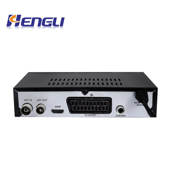 High performance dvbt2 receiver media player stb tv digital Digital DVB T2 Set Top Box