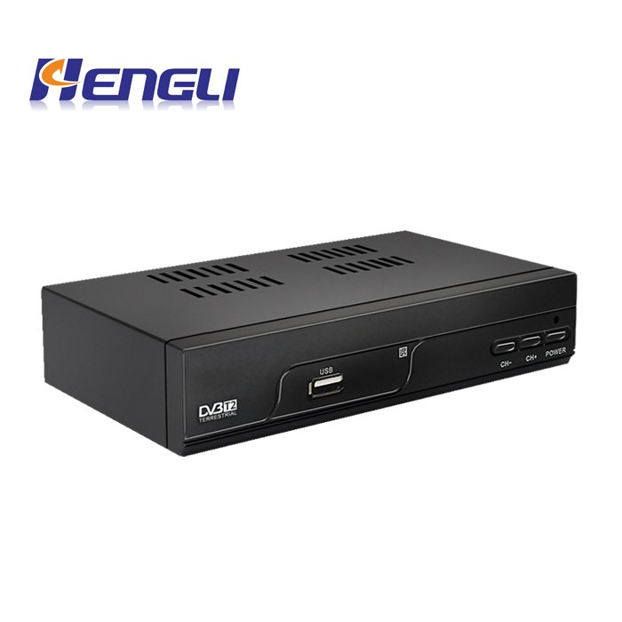 High performance dvbt2 receiver media player stb tv digital Digital DVB T2 Set Top Box