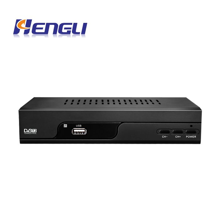 High performance dvbt2 receiver media player stb tv digital Digital DVB T2 Set Top Box