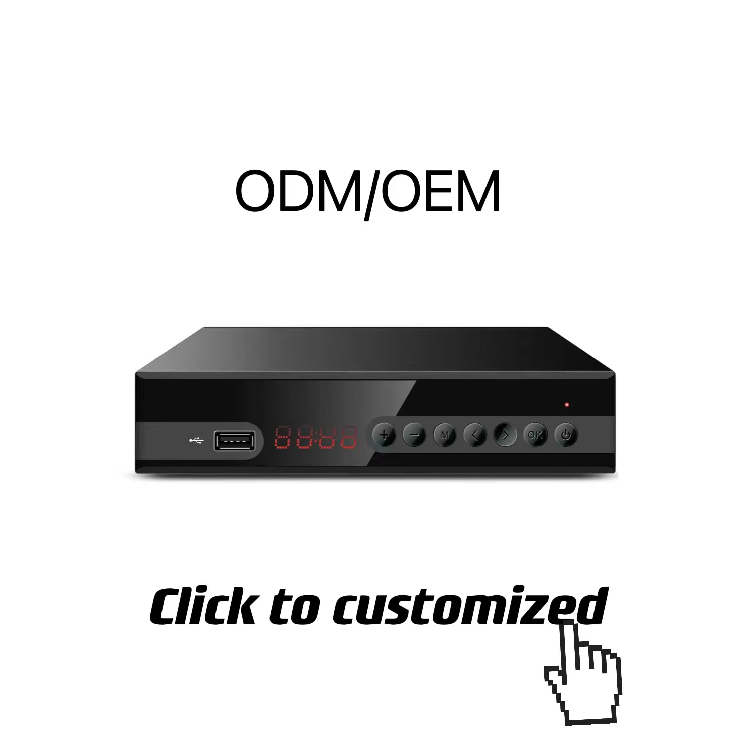 terrestrial TV receive10bit dvbt2 FTA iptv decoder set top box h.265 dvb-t2