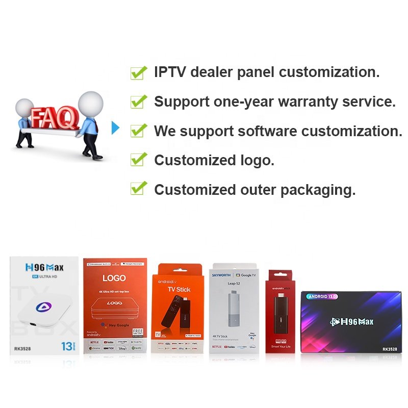 Streaming Device H96max Quad Core RK3528 TV BOX Android 13 Dual WiFi Set Top Box 2gb Ram 16gb Rom 4K 8K Smart Android TV Box