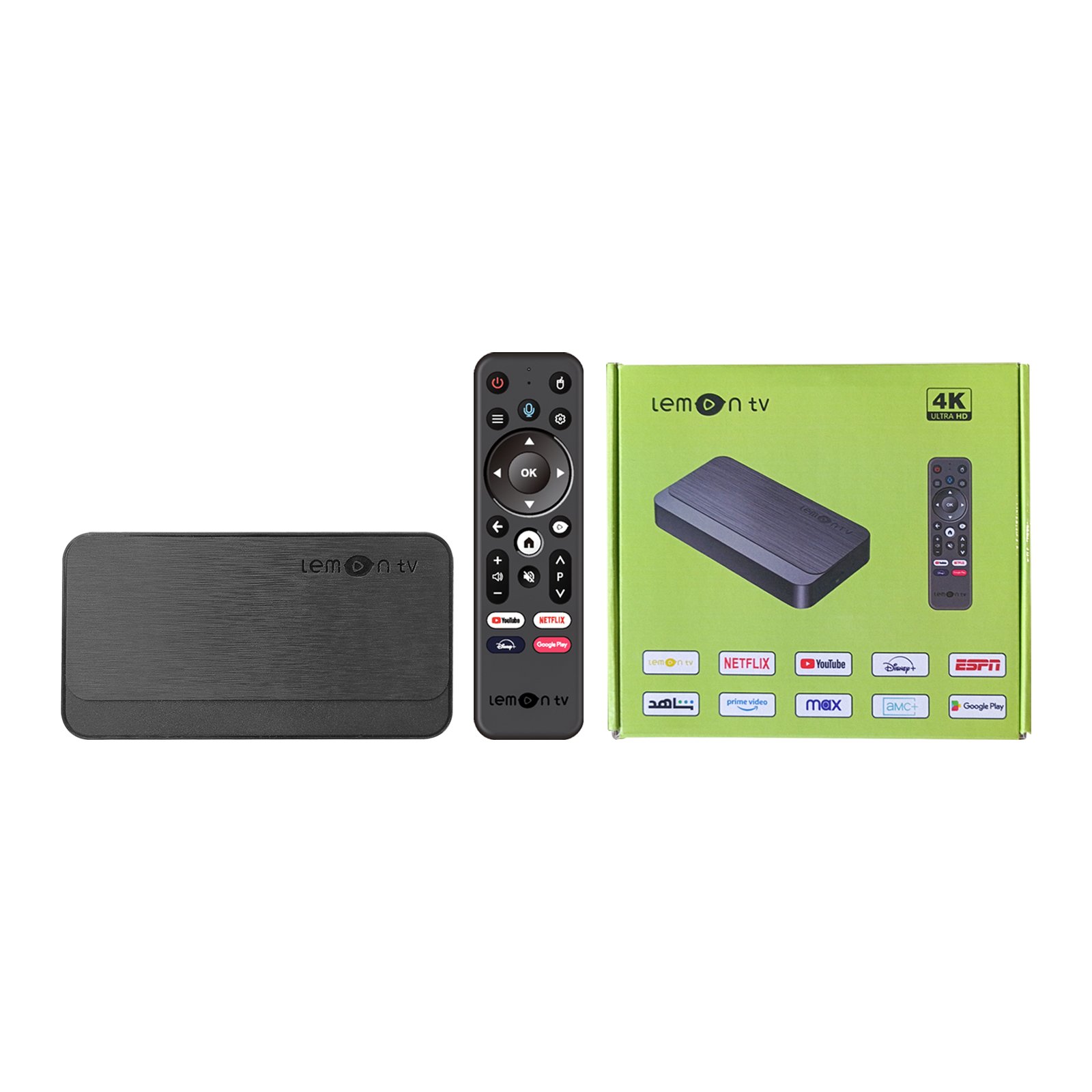 Lemon TV L2 TV Box Android 12 Allwinner H618 Quad Core BT5.4 Dual WiFi 4K Media Player 2GB 16GB Voice Remote Smart Set Top Box