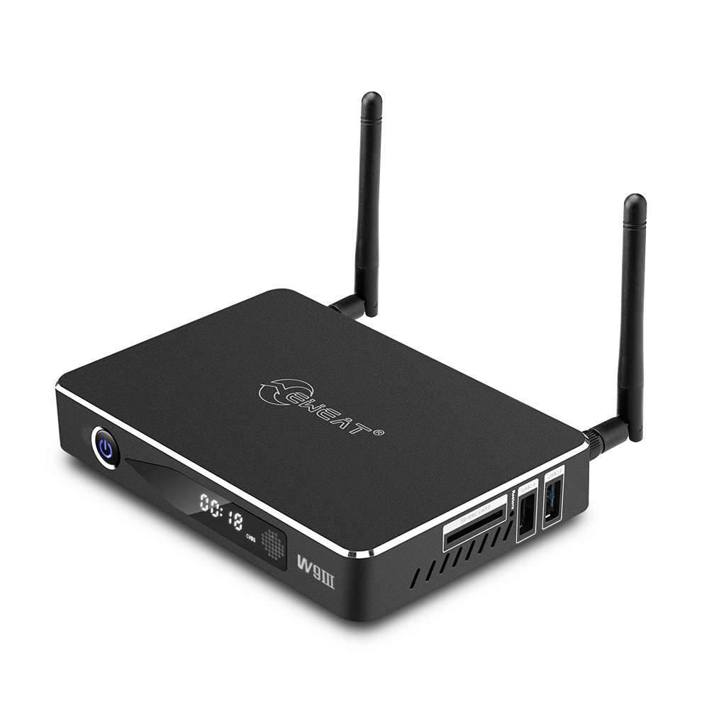 China factory wholesale Eweat W9III mini smart tv box android 9.0 set top box