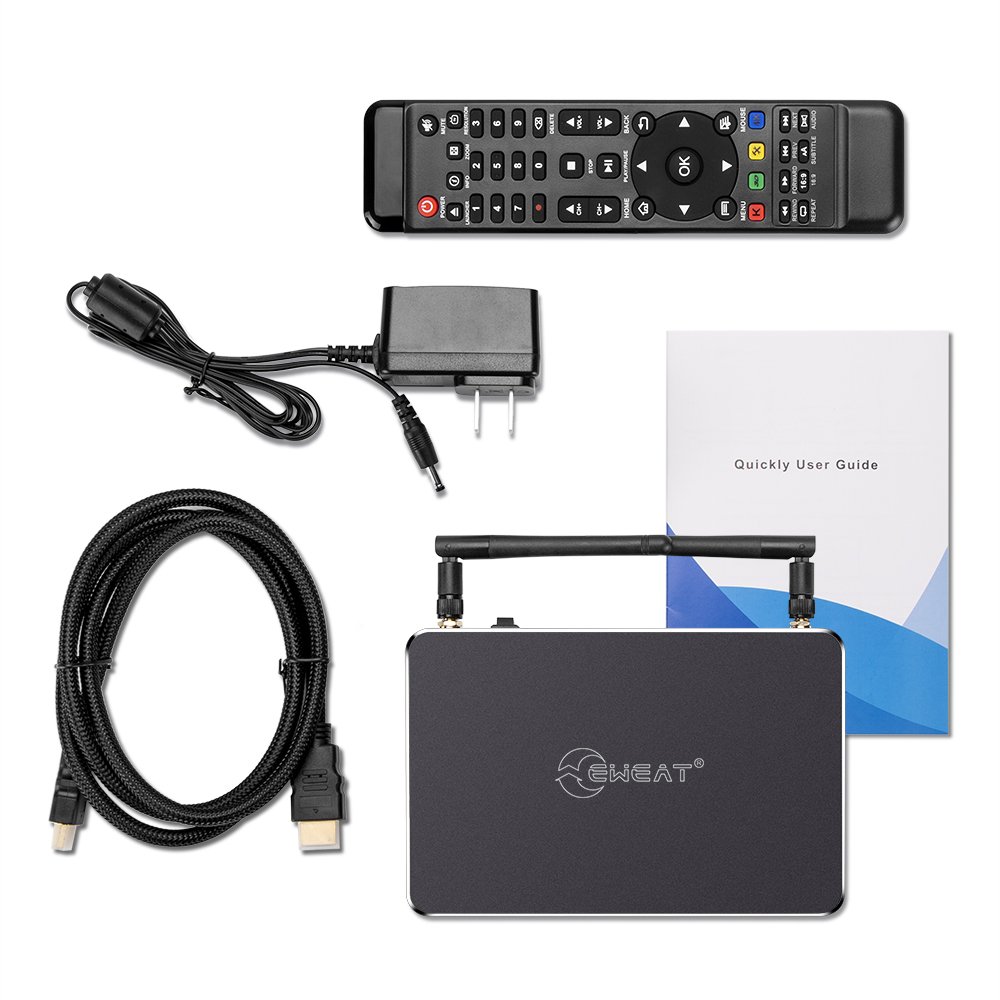 China factory wholesale Eweat W9III mini smart tv box android 9.0 set top box