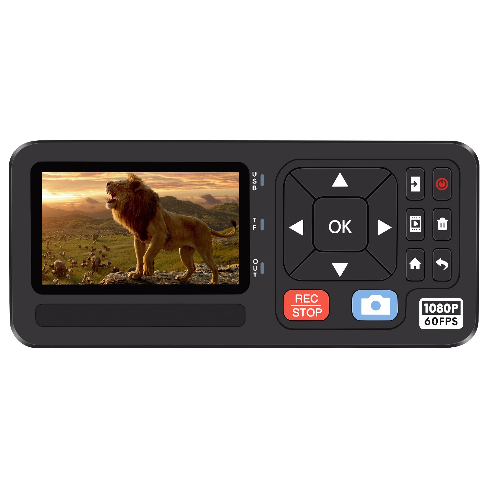 4K HDMI Video Capture Box 1080 60 fps Recorder Recording Video from AV VGA YPbPr VHS VCR DVD for Gaming Teaching Streaming