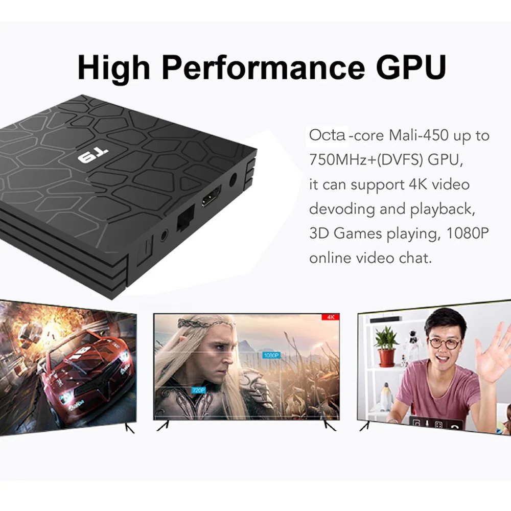 Limited-time promotion Android TV Box mytv T9 4+32G S905W2 Smart Voice 4K Home theater+Live channel set top box