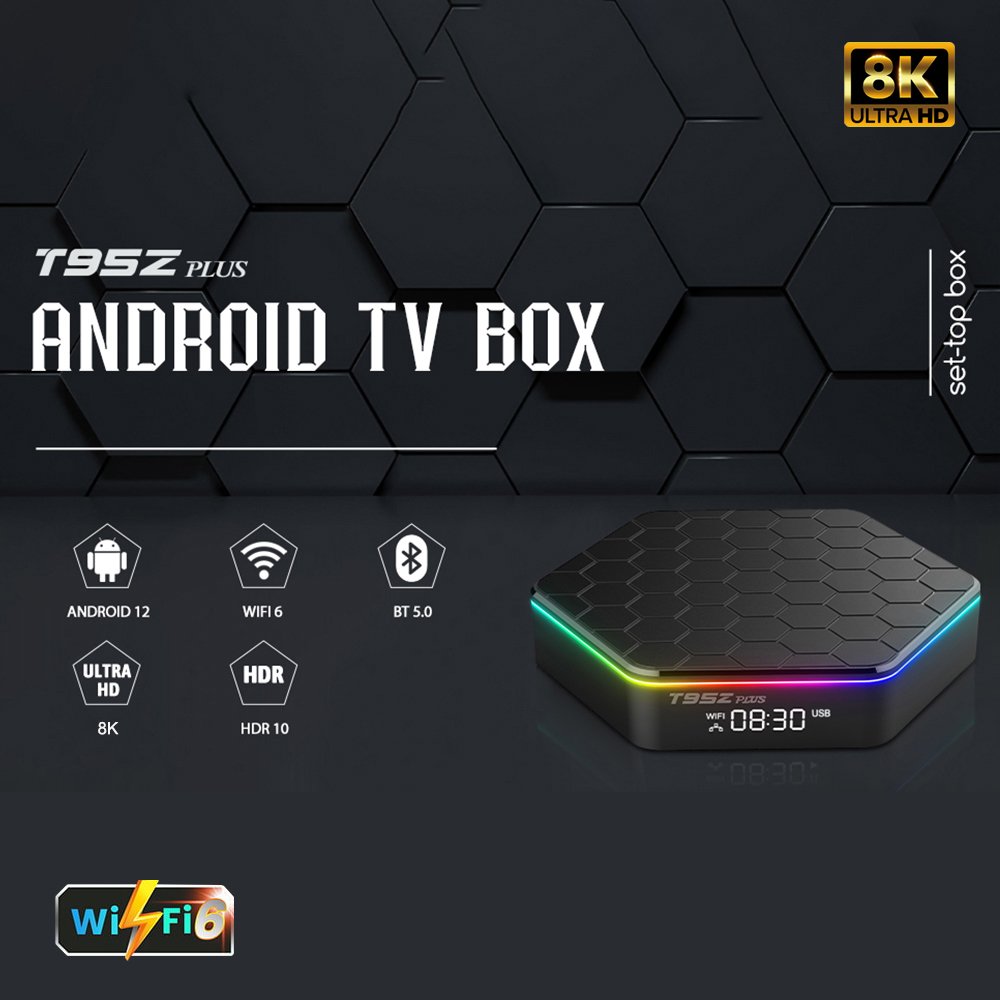 Topleo set top box wi-fi 4g 5g smart android tv box frete gratis 4k 8k android 12 t95z plus digital box tv android