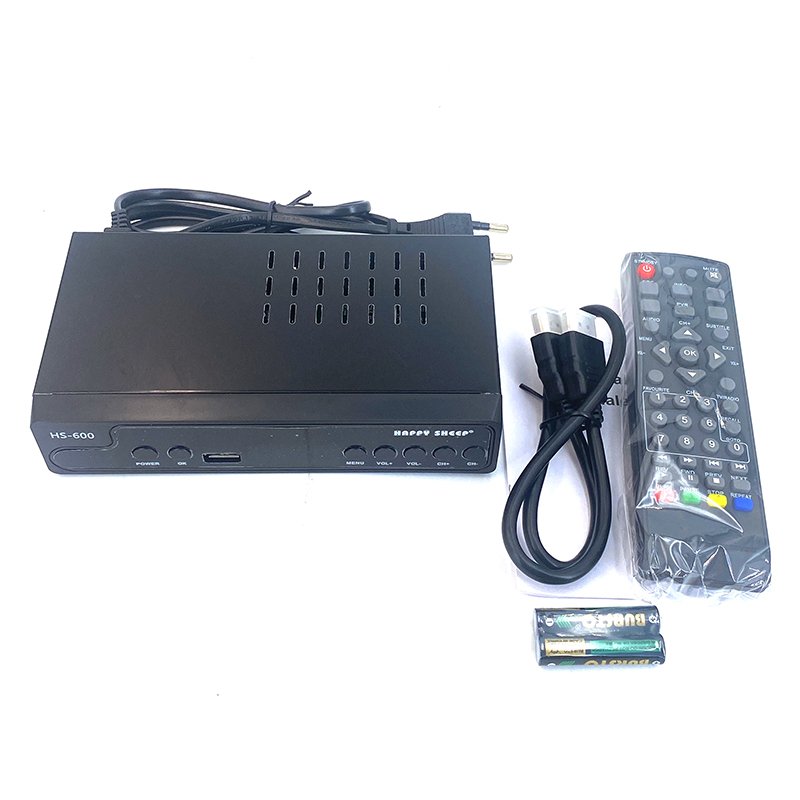 HD DVB T2 Decoder HEVC Digital TV Receiver DVB T2 H.265 HEVC FTA Set Top Box